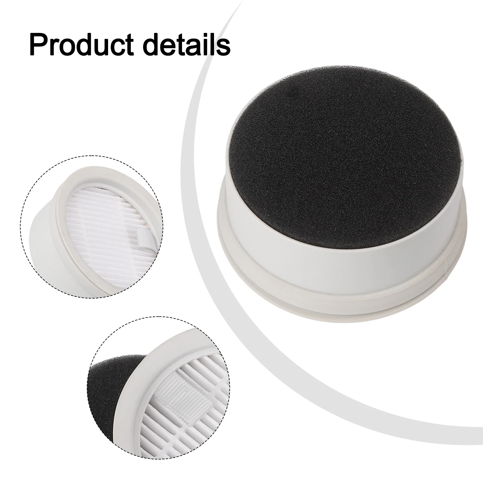 Robust HEPA Filter Set for TROUVER for SOLO 10 / for POWER 11 for Pro / 11 / 12 Effective Dust for Improved Indoor Air