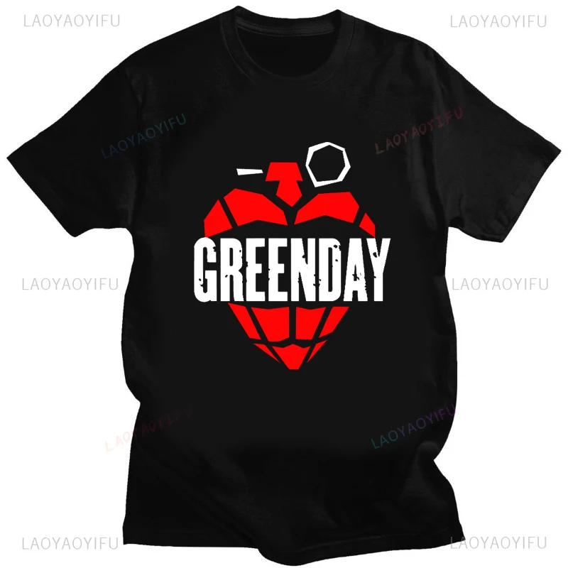 Green Day \' American Idiot Albuum Cover Tshirt Men Women COTTON T Shirt Novelty Funny Streetwear Summer Comfortable Tee Shirt