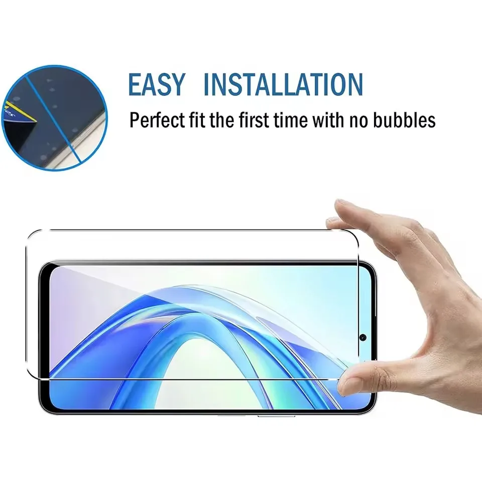 5Pcs Tempered Glass For Samsung Galaxy A35 A54 A13 A53 A52 A12 A22 A33 A32 A06 A52S A73 A04 A55 A14 Screen Protector Front Film
