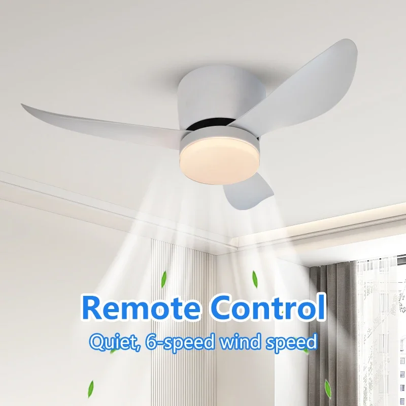 

Intelligent LED Ceiling Fan with Variable Frequency DC Remote Control Ceiling Light, Household, Ventilation Fan, Electric Fan