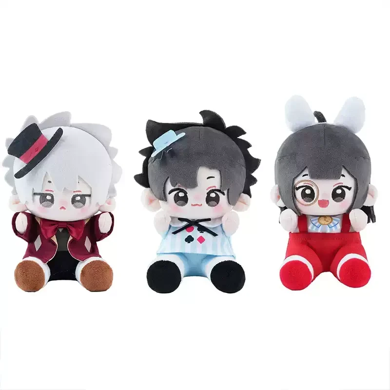 15cm Official Anime Link Click Cheng XiaoShi Lu Guang Fashion Cosplay Q Baby Plush Stuffed Doll Pendant Kawaii Plushies Toy Gift