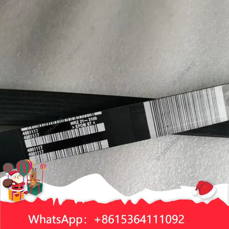 Widely Applied， 1PC 4981117 for Engine Fan Belt Cost effective，1pc