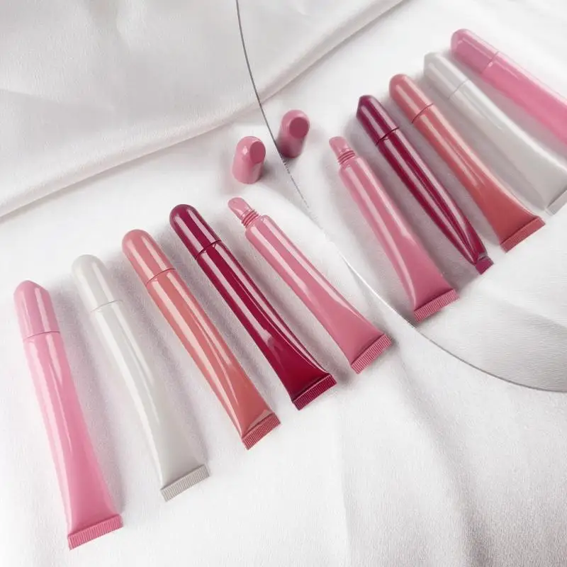 

1 Pcs Empty 10ml Squeeze Tube Soft Hose Sample Bottle Eye Cream Lip Gloss Lip Oil Balm Cosmetic Container Packaging