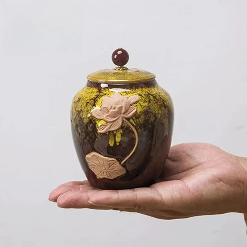 Funeral Ashes Urn For Human Cremation Pet Ashes Holder Keepsake Memory Pal Ashes Ceramic Urns Casket For Dog Cat Bird urn