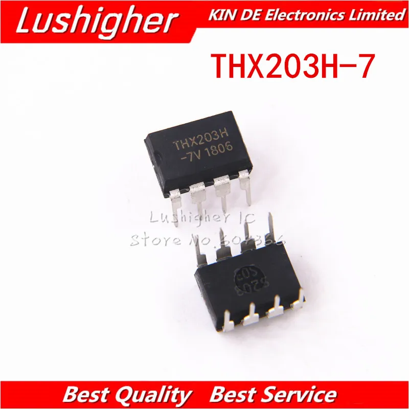 10PCS THX203H DIP8 THX203H-7V THX203 DIP Switching Power Supply IC