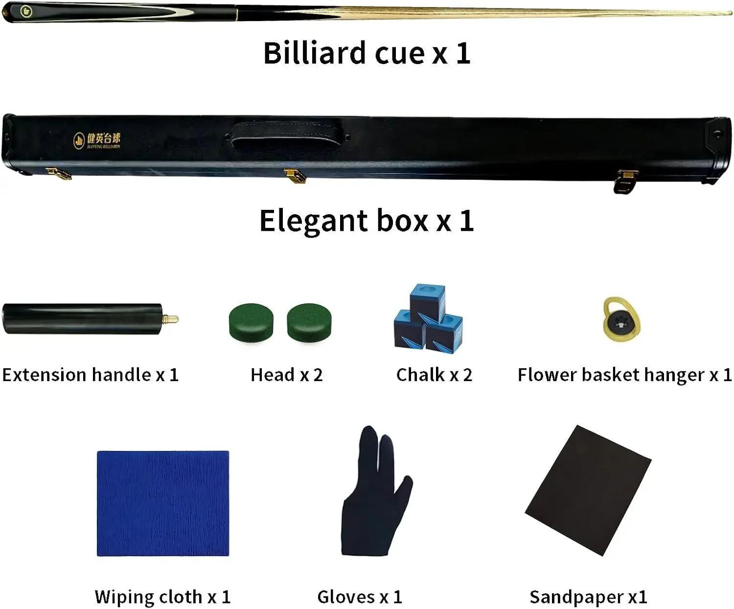 Snooker Billiard Cue - Premium 57