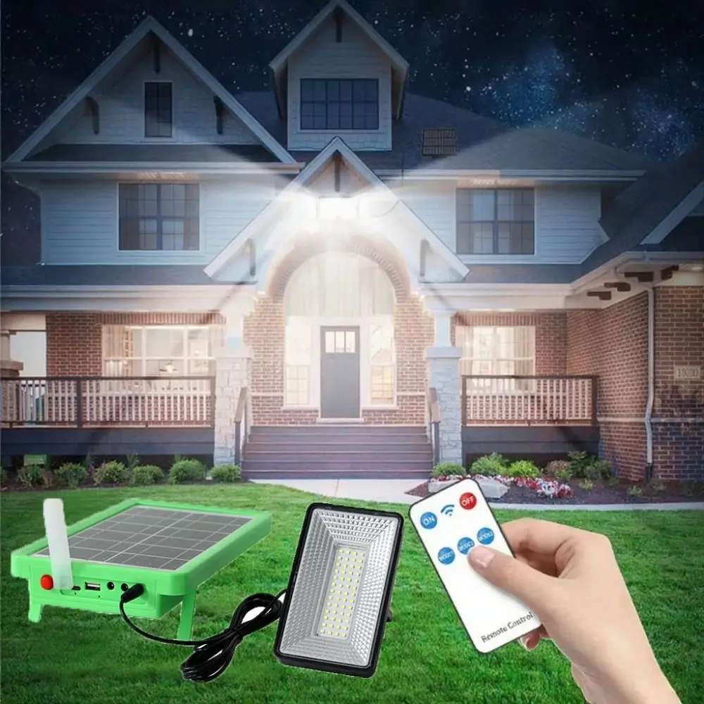 

Водонепроницаемые солнечные фонари Перезаряжаемые дневные света Белый датчик движения Свет на солнечной энергии Пульт дистанционного управления Светодиодный солнечный свет Патио