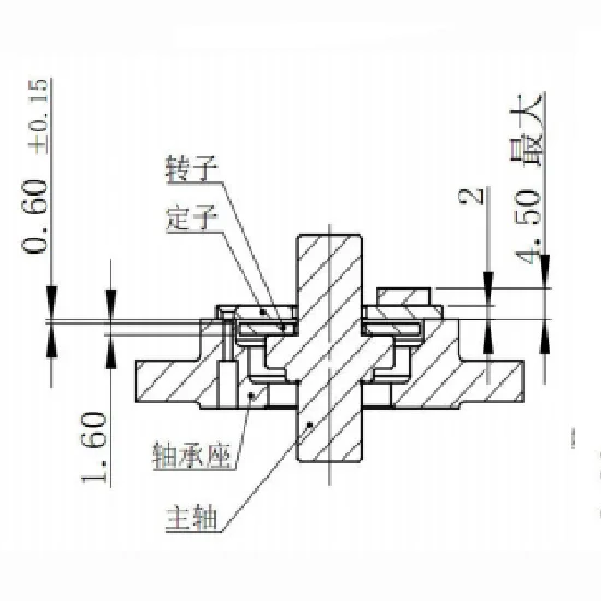 Industrial High-Accuracy 18-Bit Capacitive Absolute Encoder SSI 5V Dual-PCB Shaft Angle Sensor IP40 Screw Mount CNC Lightweight