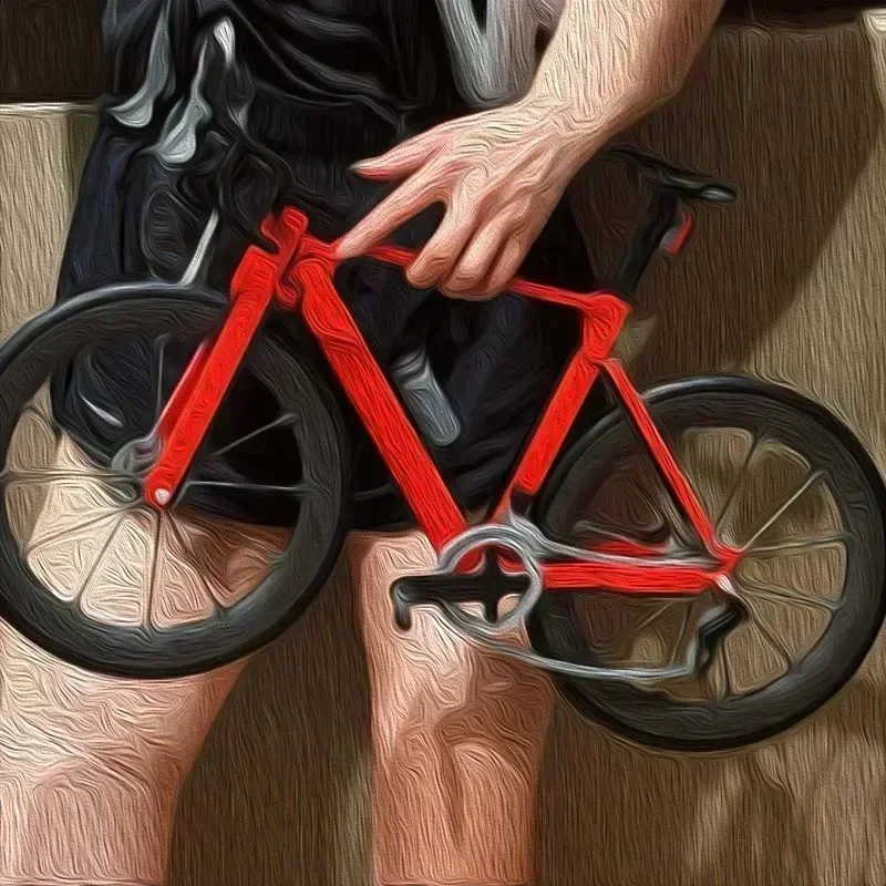 In Stock 1015Pcs Racing Bicycle Building Toy DIY Assemble Cycle Model Tabletop Display For Fans Birthday Gift