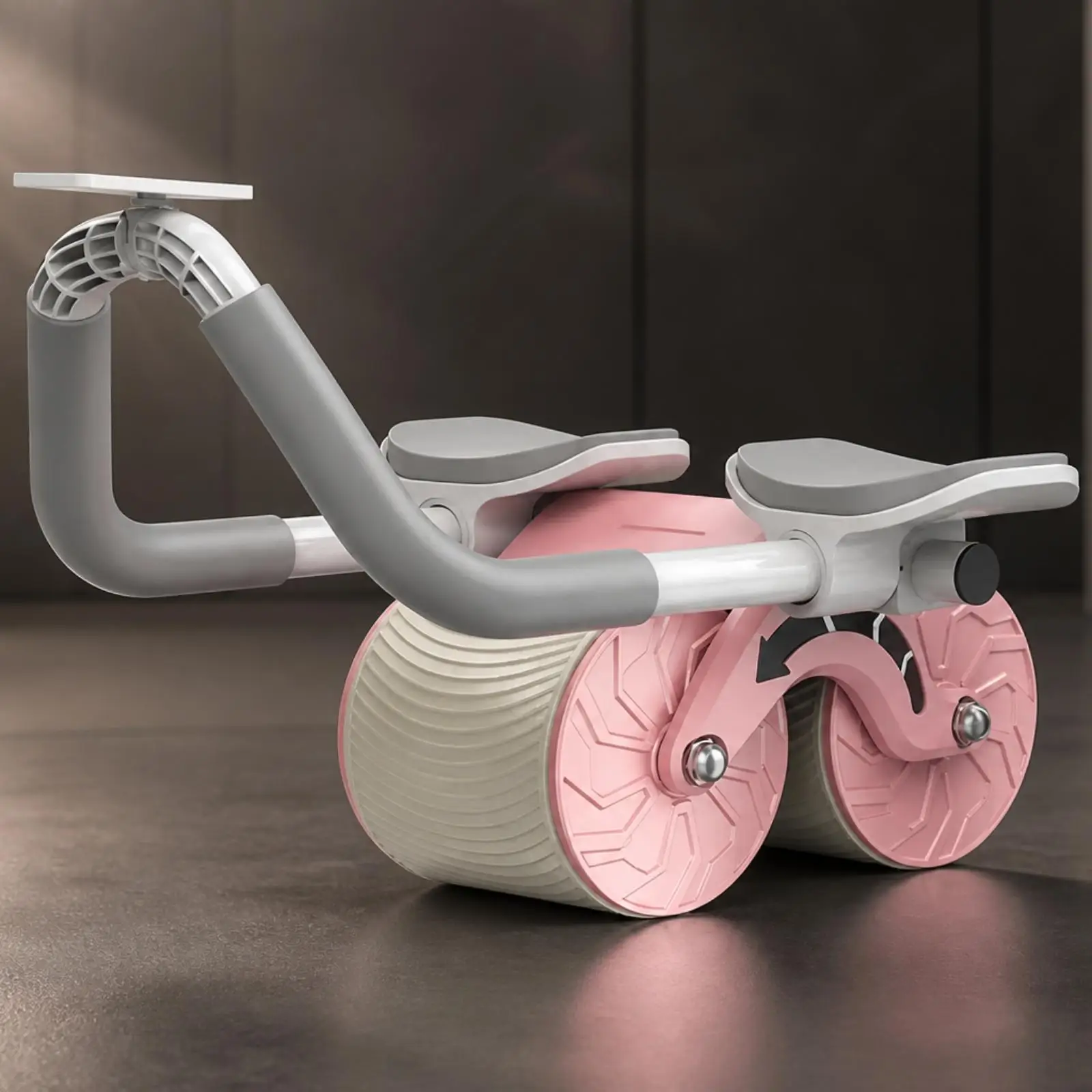 Abdominal Roller with Elbow Support Stable Assisted-Rollback Abdominal Roller