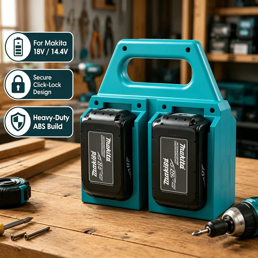 suporte-de-bateria-para-ferramentas-eletricas-sem-fio-makita-18v-144v-organizador-de-bateria-em-abs-de-alta-resistencia-com-trava-de-clique-e-alca