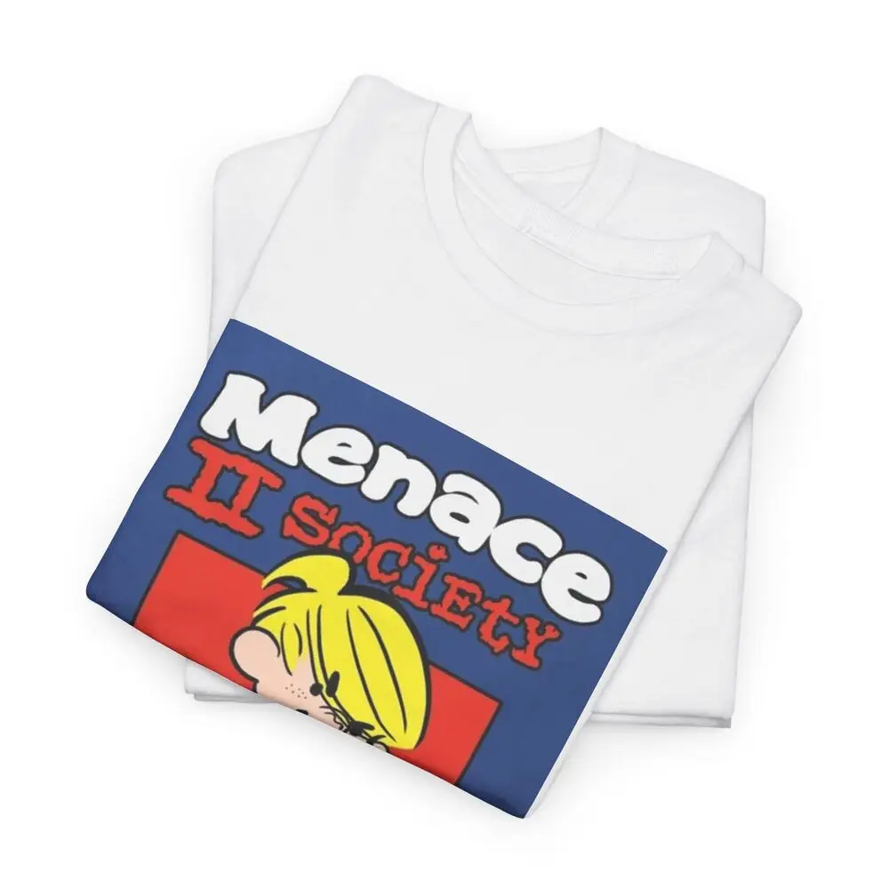 Menace To Society Tshirt Funny Kids Graphic Movie 90s Unisex Heavy Cotton Tee