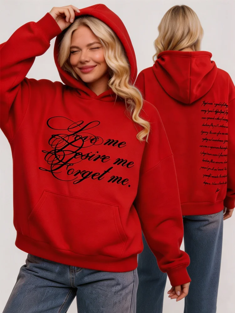Herbst- und Winter-Punk-Y2K-Streetwear mit Retro-Schriftzug, locker geschnittene langärmelige Pullover-Hoodies für Männer und Frauen – Detail 13