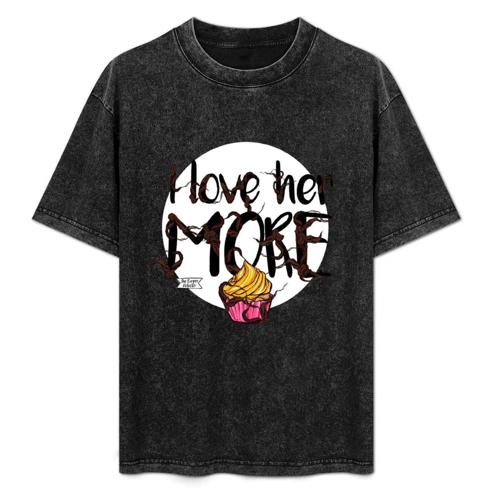 

I love her MORE! T-Shirt Breathable Sportswear T-Shirt for Men