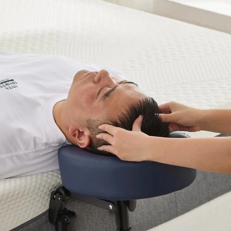 Floating Massage Headrest Pillow - Foldable Portable Face Support for Bed, Post-Surgery Recovery, Beauty Salon & Home Use
