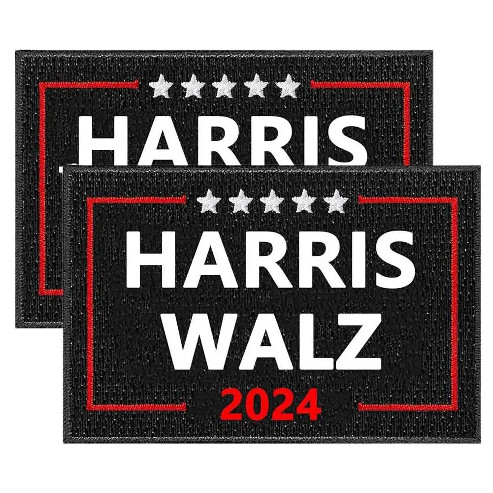 Harris Walz 2024 Stickers,2 pc Support Kamala Harris Tim Walz 2024 Presidential Campaign Bumper Decal Vinyl Car Stickers