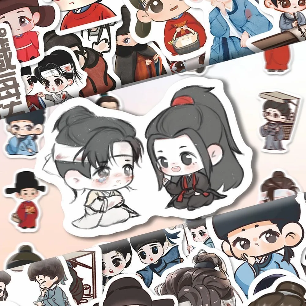 252 Q-version Tibetan Sea Legend Cosplay Stickers Creative Xiao Zhan Wang Zanghai Xiao Fei Xia Exclusive Stickers