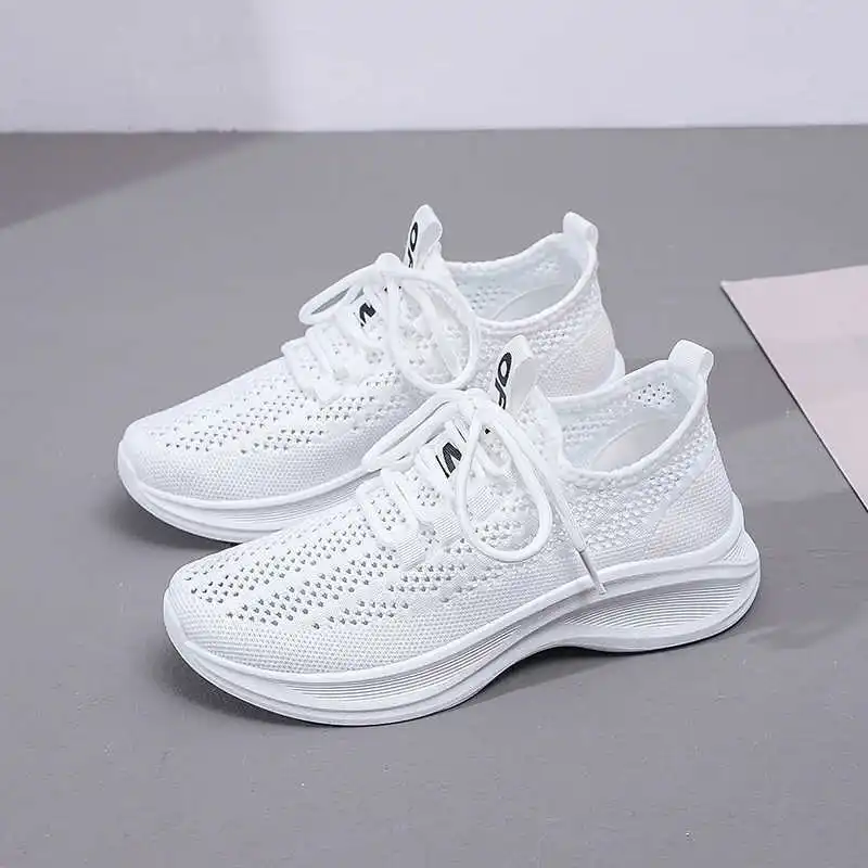 Legitimate Leather Hiphop Women's Spring Summer Sneakers Tennis Wide Fit Shoes Golf Boots Sports Cute First Degree Brand