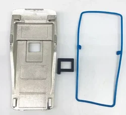 Chasis de placa de aluminio trasero con anillo impermeable para motorola gp3188, ep450, gp3688, etc., walkie talkie para reparación de repuesto, 5 uds.