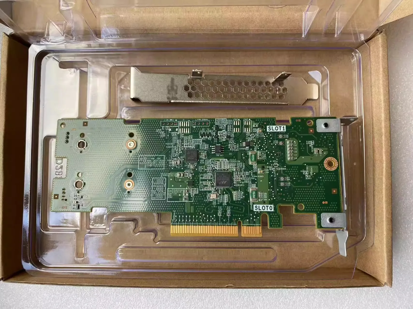 تقريبا جديد Dell Boss-S1 التمهيد تحسين التخزين عالية المستوى المزدوج M.2 بطاقة محول M7W47 0M7W47 61F54 061F54 7Hyy4 07Hyy4 #4