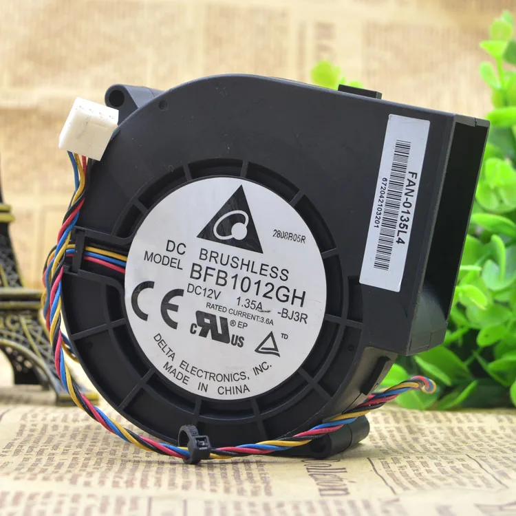 

ORIGINAL 9.7CM 9733 TURBINE CENTRIFUGE BLOWER FAN BFB1012GH 12V 1.35A