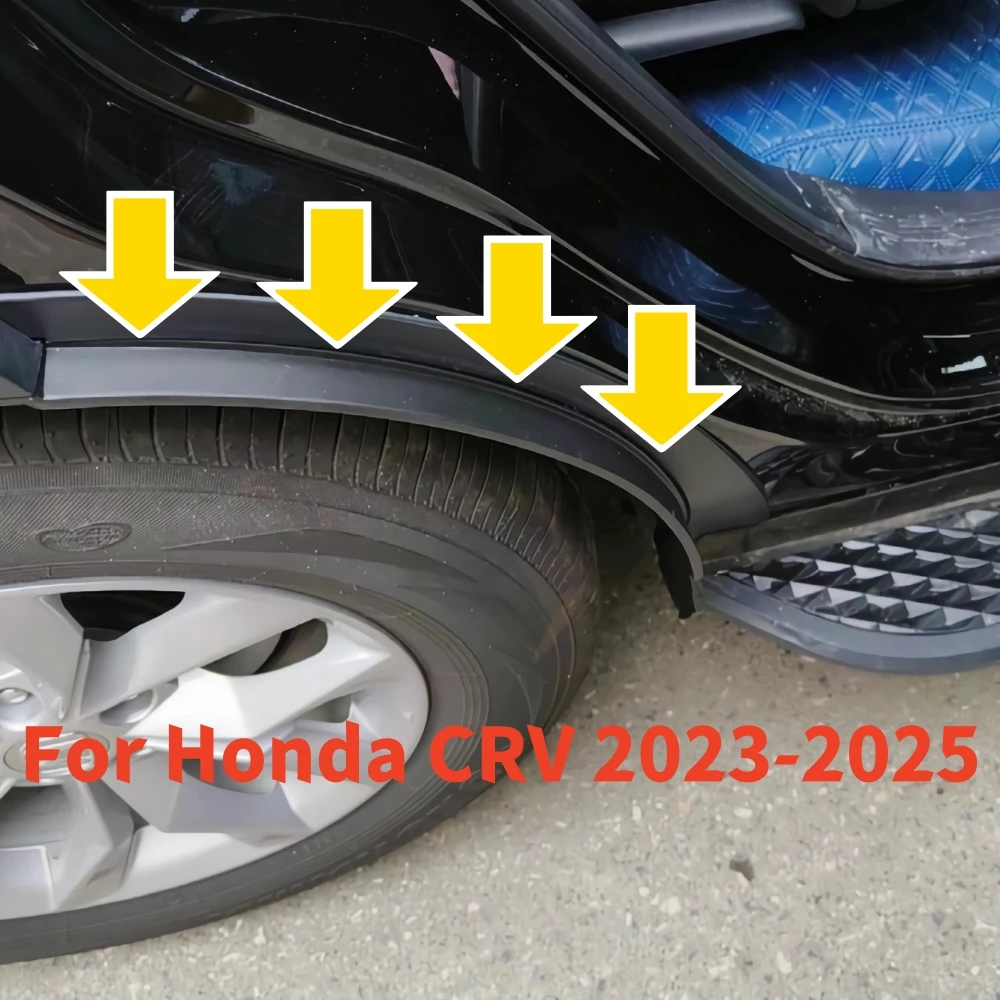 

1 пара автомобильных крыльев, брызговик для Honda CRV 2023-2025, задние колеса, брызговик, грязевые шины, аксессуары