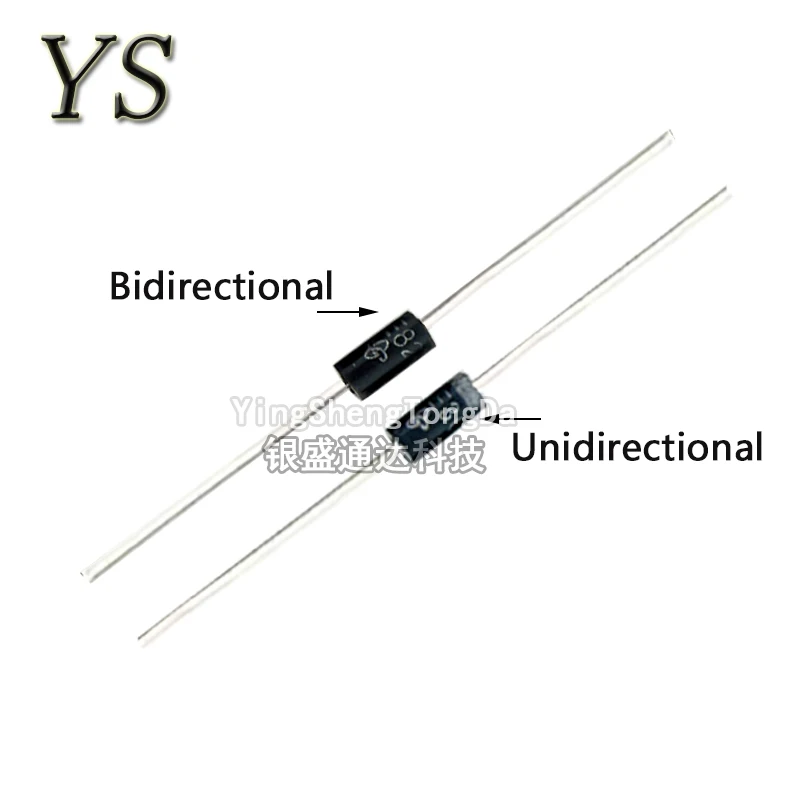 20PCS P6KE91A/CA P6KE100A/CA P6KE110A/CA P6KE120A/CA P6KE130A/CA P6KE150A/CA P6KE160A/CA P6KE180A/CA P6KE200A/CA DO-15 TVS Diode