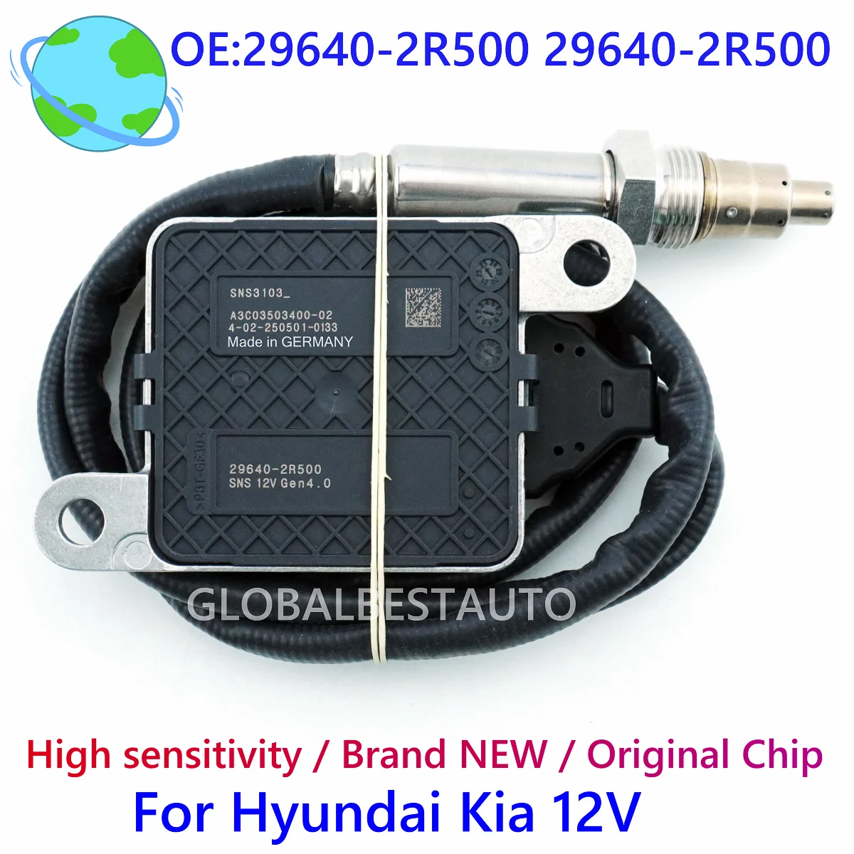 29640-2R500 296402R500 High Quality New Nitrogen Oxide NOx Sensor For Hyundai Genesis GV70 2021- Kia 29640 2R500