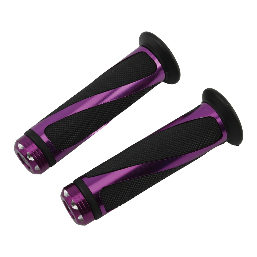 Motorradgriff 7/8 "22mm Universalgriff Lenker CNC für Kawasaki Honda Yamaha Suzuki Benelli Ducati Roller Ebike Motorrad
