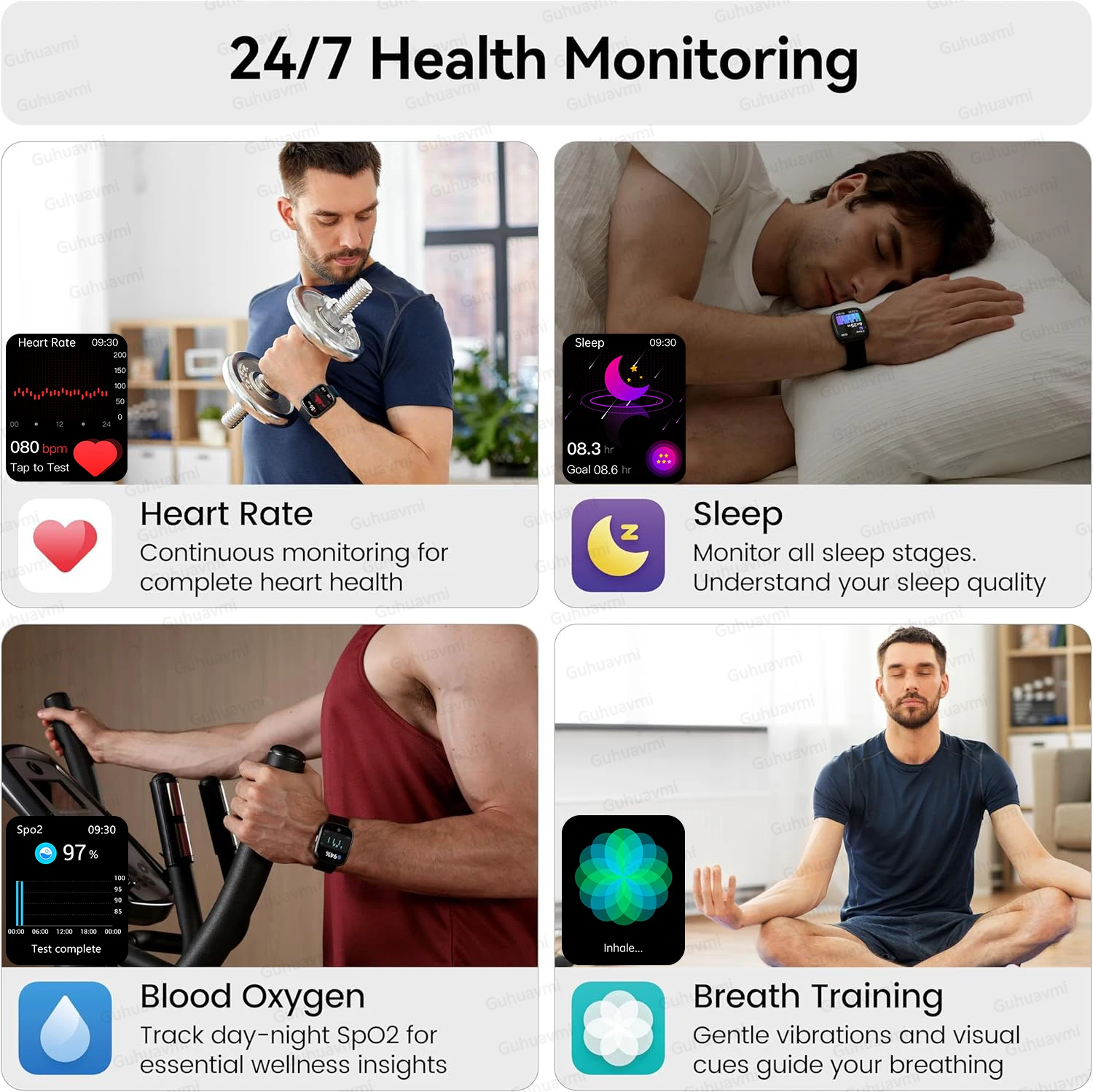 جديد التمريض الصف ساعة ذكية الرجال دقيقة ECG + PPG حمض اليوريك الدهون في الدم 2.0 بوصة HD AMOLED شاشة دعوة الرياضة المقتفي ساعة ذكية #3