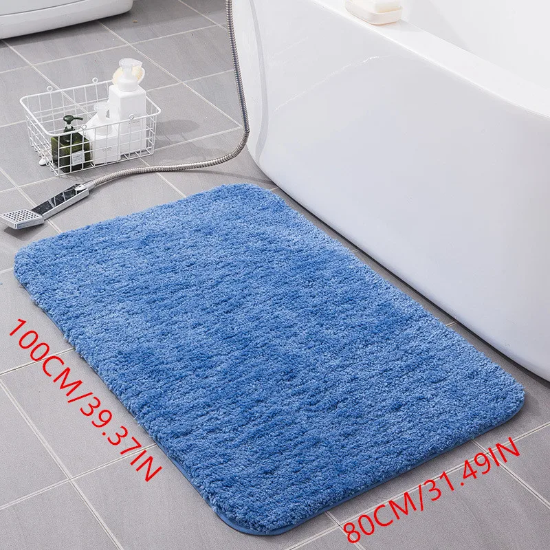 800MMx1000MMThickened velvet carpet floor MATS door MATS kitchen MATS absorbent non-slip MATS for bathroom