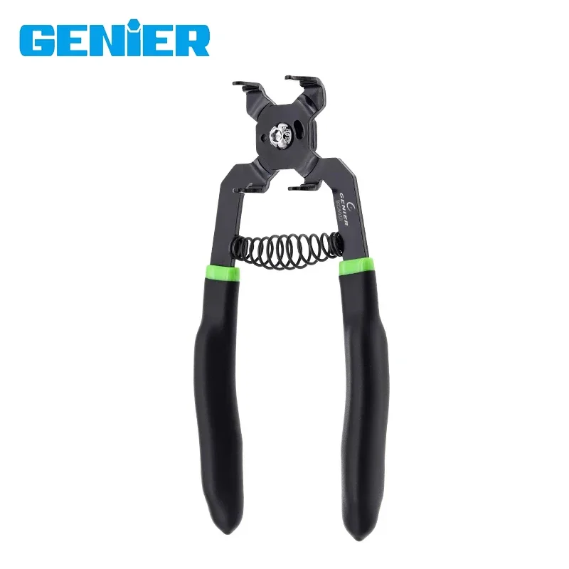 GENIER Bicycle Chain Magic Button Remover Connect Tool Multifunction Master Link Pliers-Trident Cycling Bike Chain Repair Tools