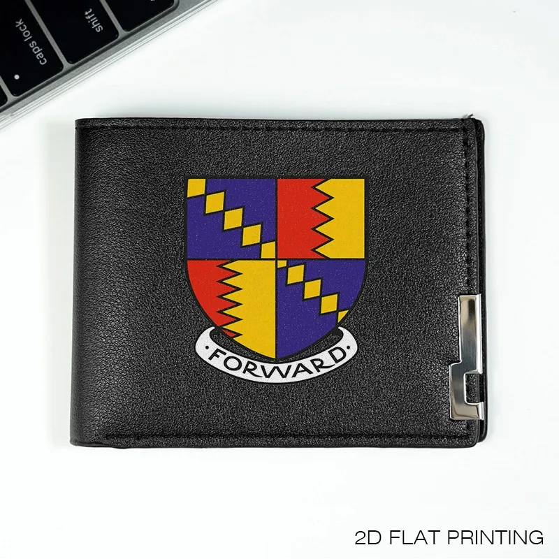 FORWARD Crest Logo Кошелек из искусственной кожи Мужской тонкий визитница Легкий прочный модный дизайн Минималистичный стиль