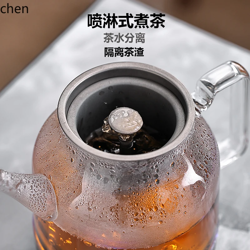 HTT lastra di roccia bollitore automatico per acqua inferiore telecomando tavolo da tè incorporato nascosto armadio di disinfezione integrato