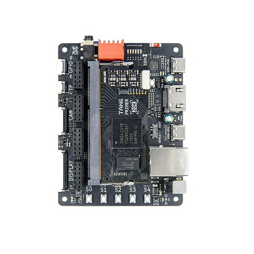 Tang Primer Doca FPGA Development Board Kit, placa do núcleo, sistema mínimo, GW2A-LV1, 20K