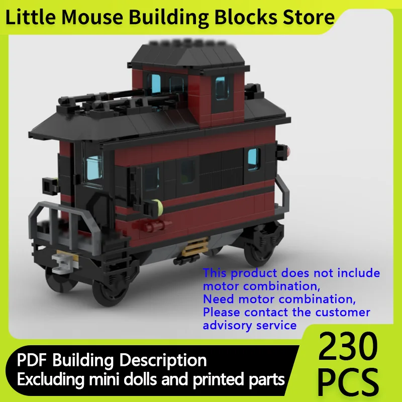 

Конструктор City Car Model MOC: Модульный поезд-экспресс с вагоном-головной машиной, технологичные строительные блоки, подарки для детей на праздники, набор для сборки игрушек