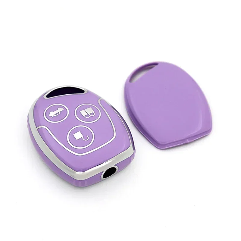 Чехол для автомобильного ключа из ТПУ, чехол для дистанционного ключа, держатель для брелока для Ford Fiesta Mk7 Mk5 Mk6 Mondeo Focus 2 Mk2 Transit Ka Fusion C-MAX S-MAX