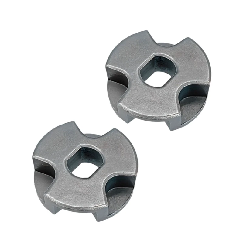 2PCS Thép không gỉ Chuỗi bánh xích cho dụng cụ điện sử dụng với các lỗ 10 mm & 12 mm M4YD