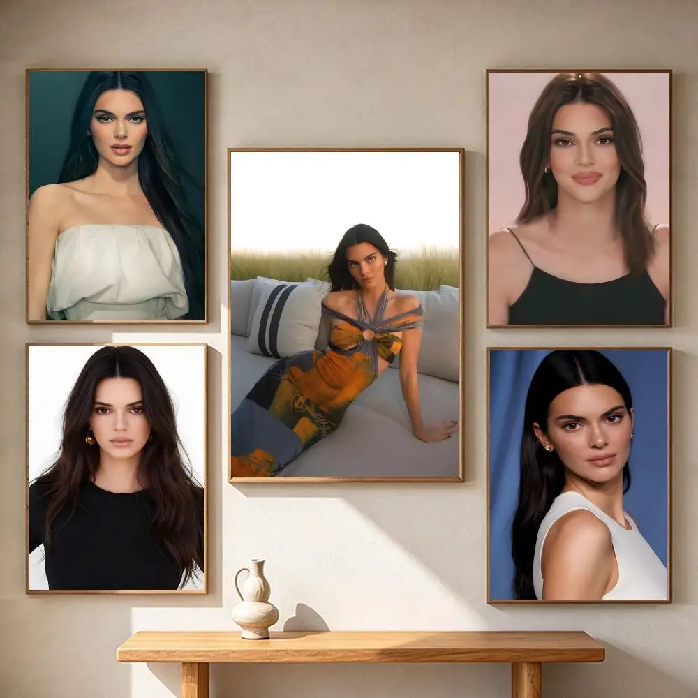 Fashion Icon K-Kendall Jenner Poster Household Room Decoration & Holiday Presents | High Definition Indoor Wall Prints