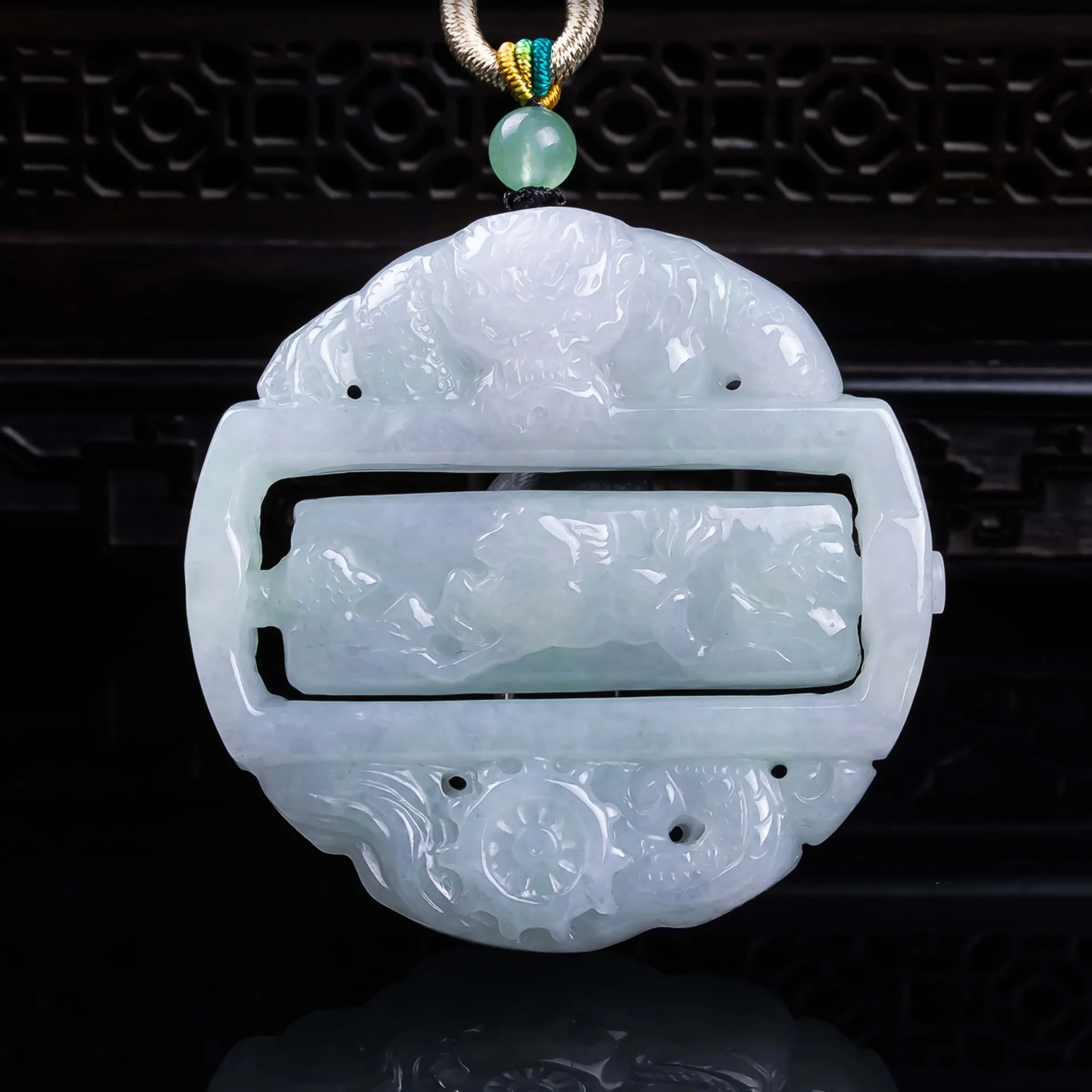 

Натуральный мьянманский нефритовый кулон-дракон, роскошные аксессуары, винтажный амулет из настоящего нефрита, резной талисман, подарки для женщин