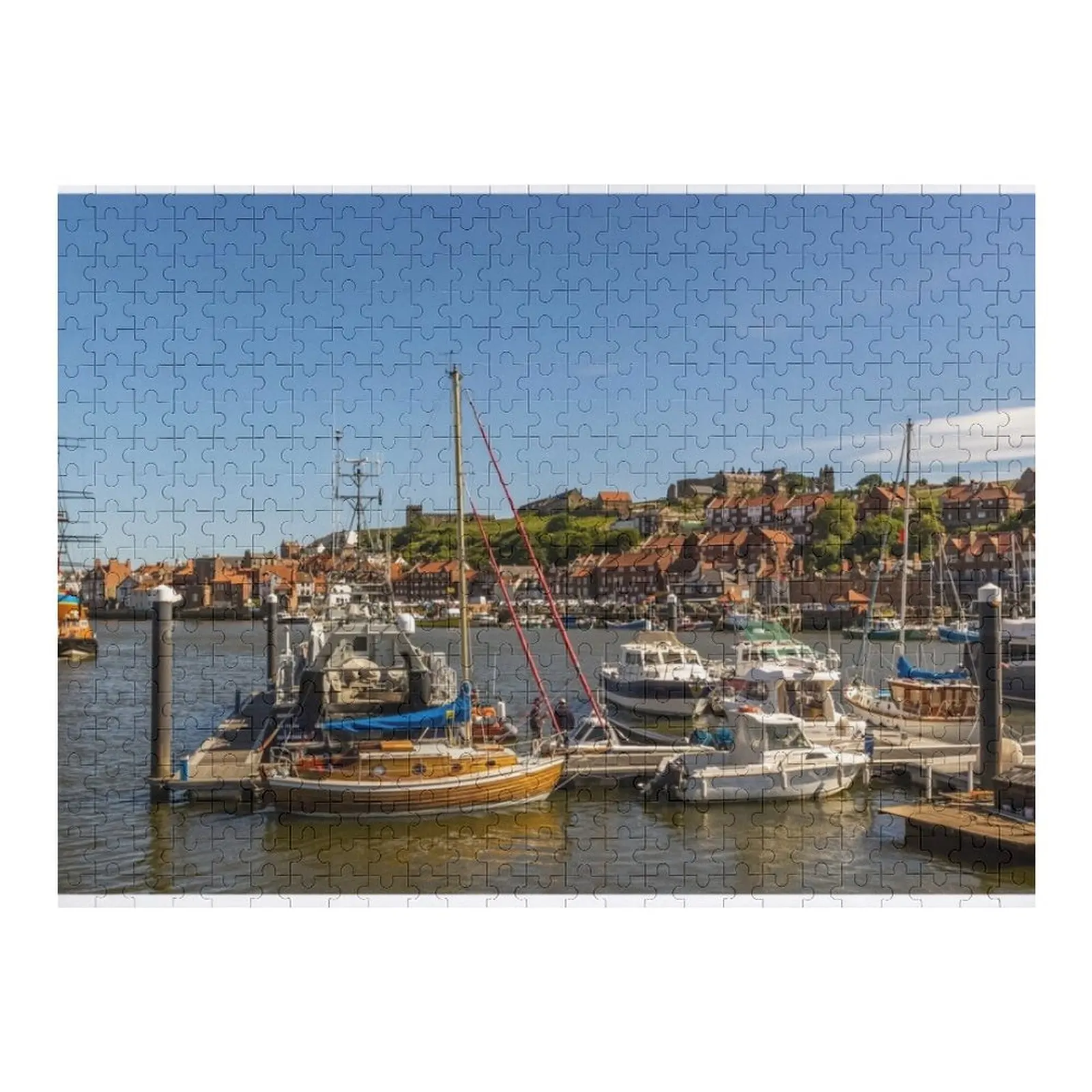 

Whitby Harbour Yorkshires Finest Jigsaw Puzzle Personalized For Kids Animal Puzzle