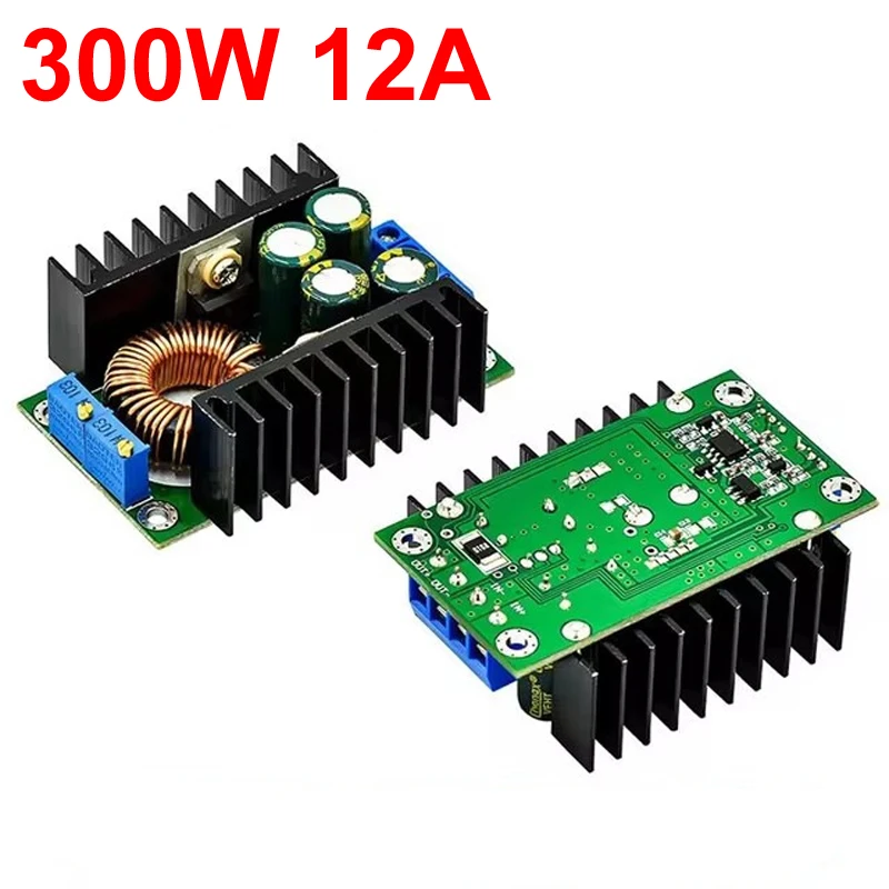 150W/6A 300W/400W/600W/12A 1200W/1500W/18A DC-DC Boost Converter Step Up Power Module 10-32V To 12-35V 60V Voltage Charge Board