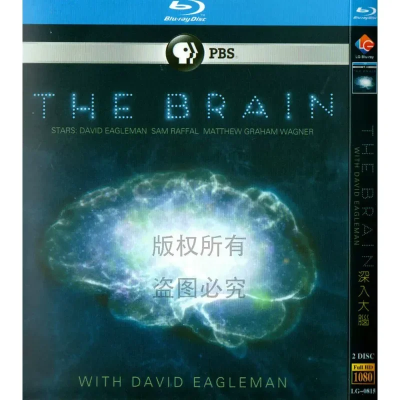 

Blu-ray American science documentary Deep Into the Brain high-definition disc 1080P 2BD disc non-DVD disc