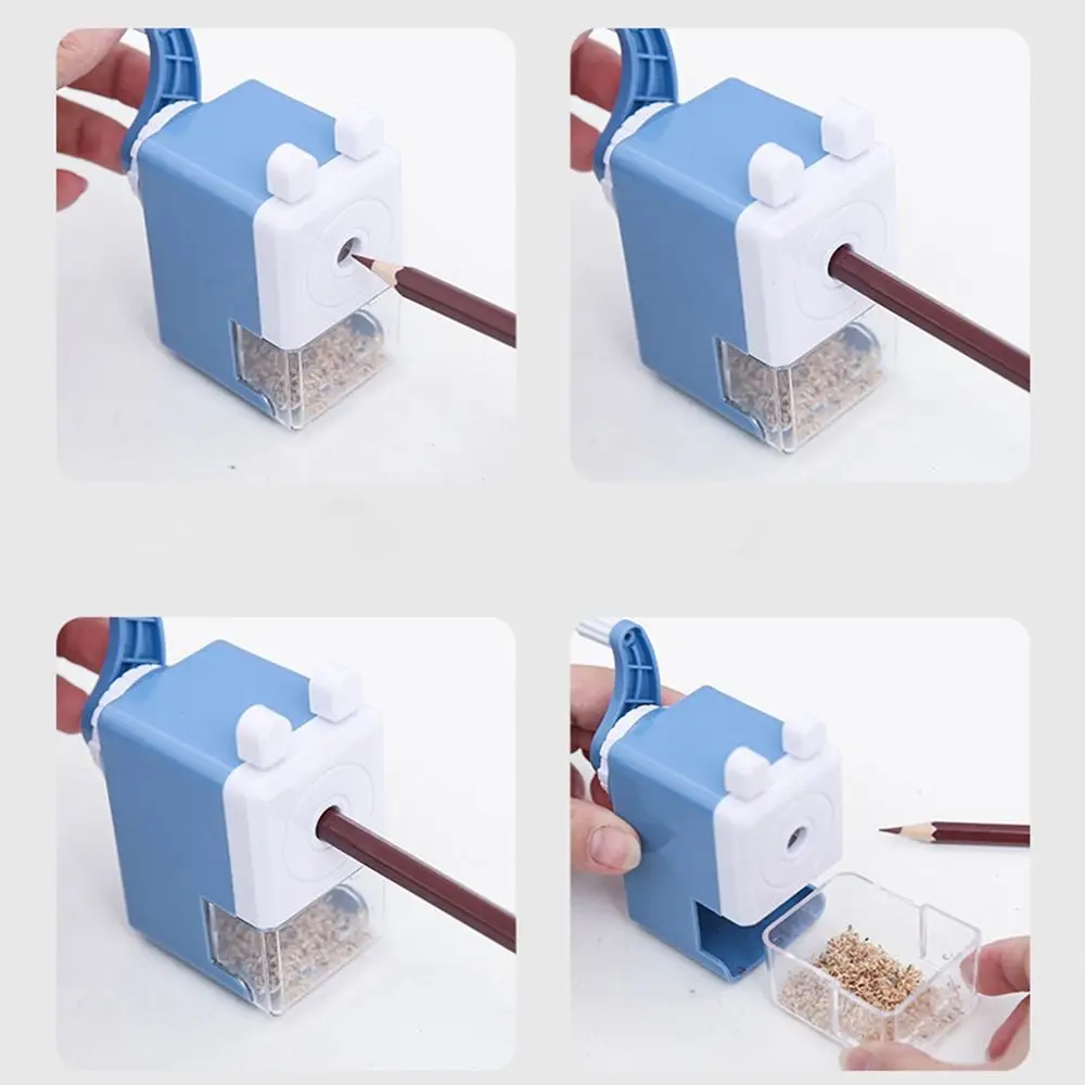 Automatically Enters Lead Hand Crank Pencil Sharpener Sketching Drawing Mechanical Pencil Cutter Writing Pencil Sharping Tools