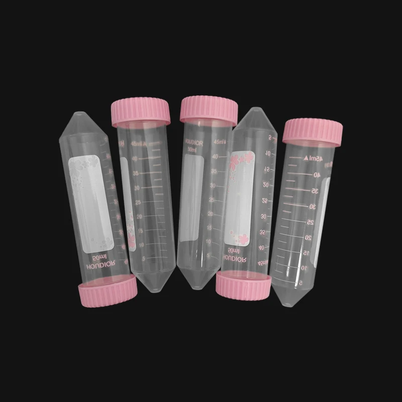 50 مللي 25 قطعة أنبوب مع غطاء برغي مواد بلاستيكية عالية الجودة مختبر رف أنابيب الصقر أنبوب اختبار قوارير مختبر