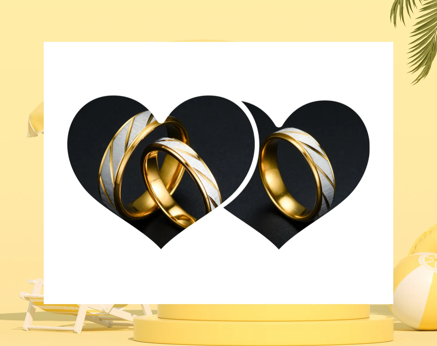

2026 Wave Pattern Couple Rings For Men Women High Quality Stainless Steel Ring Engagement Wedding Rings Jewelry Drop Shipping