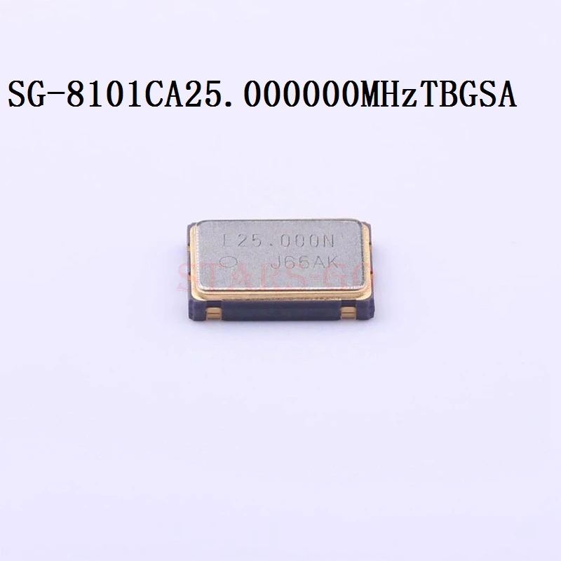 

10PCS/100PCS 25MHz 7050 4P SMD 1.8~3.3V ±15ppm ST -40~+85℃ SG-8101CA 25.000000MHz TBGSA Pre-programmed Oscillators