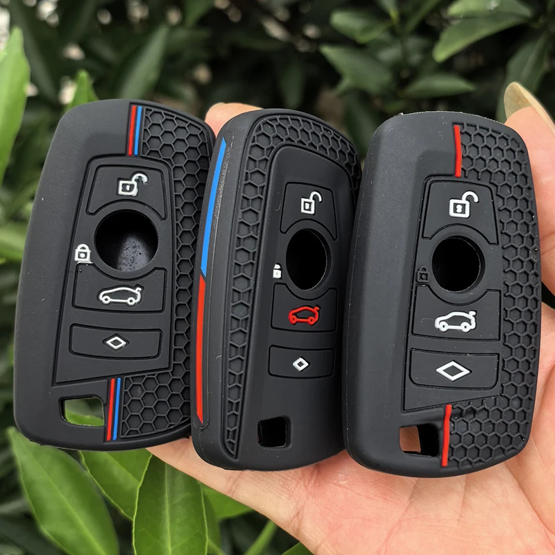 4 Button Car Remote Key Case Cover Shell for BMW 1 2 3 4 5 6 7 Series X1 X3 X4 X5 X6 F36 F25 F26 F30 F34 F10 F20 Z10 G30 F15 F16