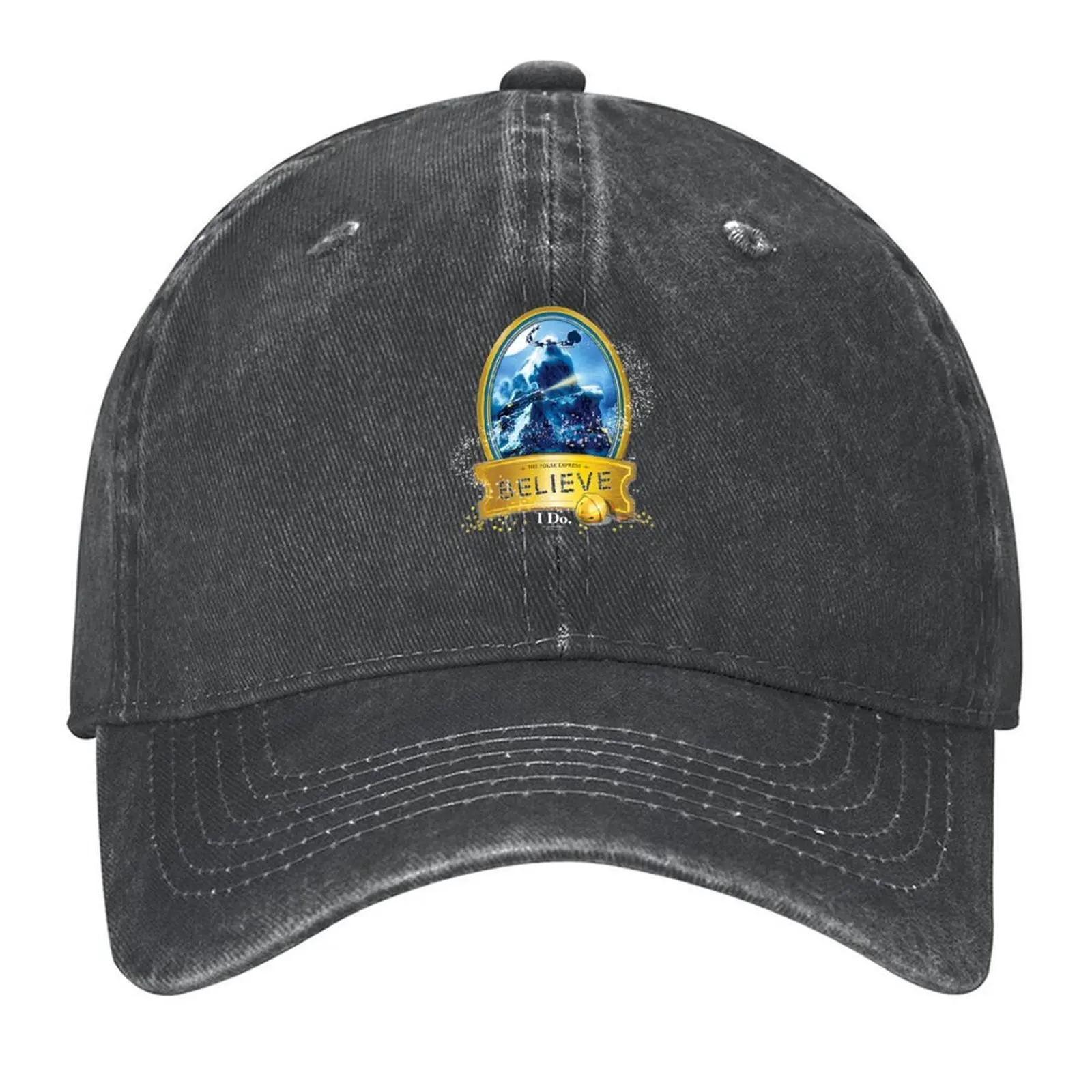 

True Believer In Santa Baseball Cap Golf Rave Funny hats Visor Women's Hats 2025 Men's