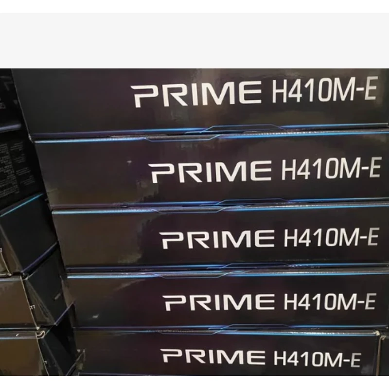 Used PRIME H410M-E Motherboard LGA1200 Supports 10th Gen CPU HDMI M.2 Slot In Stock for Asus